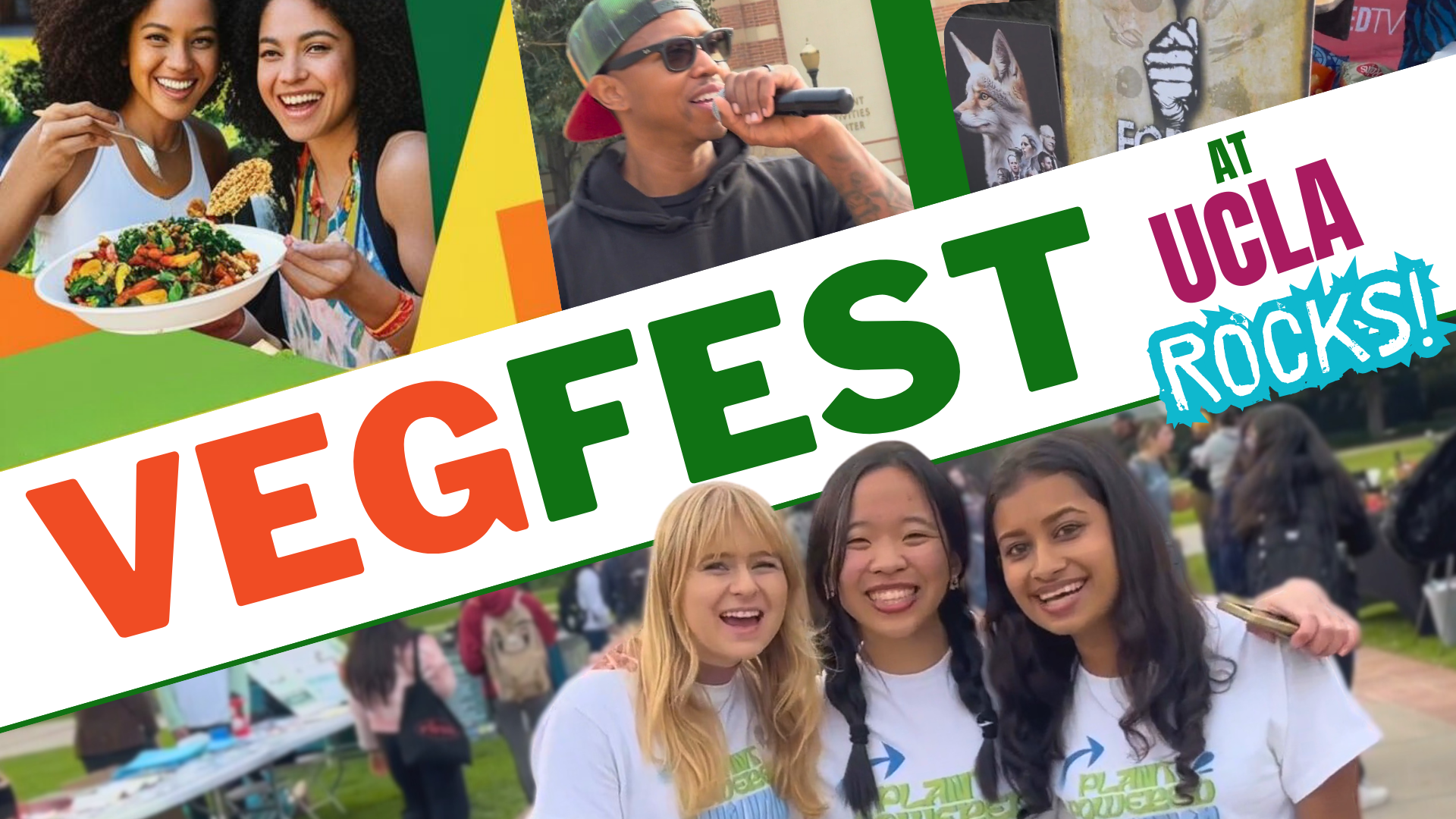 VegFest at UCLA Rocks! Online