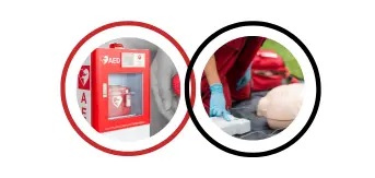Online CPR, AED and First Aid course.