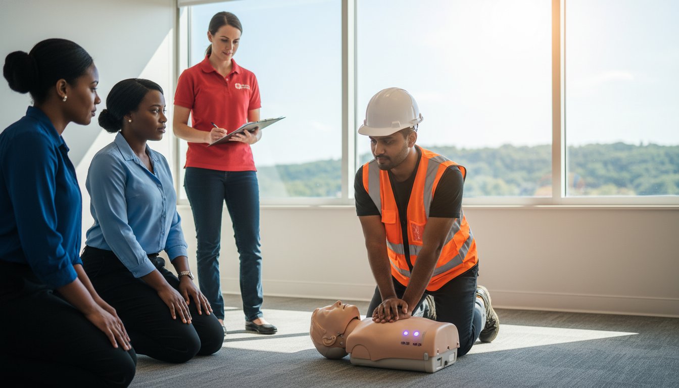 Blended CPR and First Aid training in Mississauga, Hamilton, and St. Catharines with Canadian Red Cross certified instructors